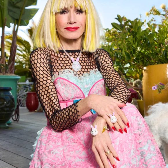 *SOLD on other platform* Betsey Johnson Easter SOMEBUNNYS BABY BOW EGG EARRINGS - Picture 4 of 9